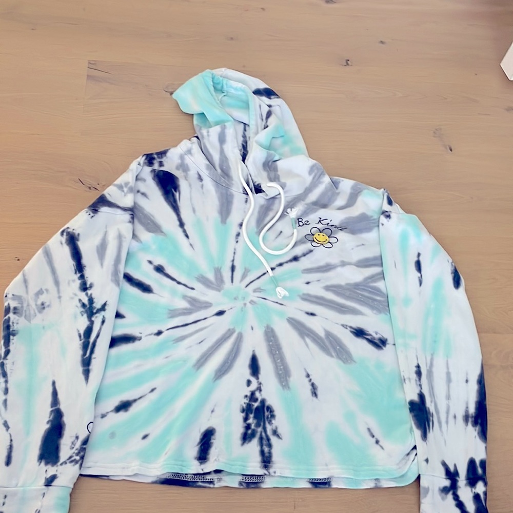 PJ salvage cropped hoodie
